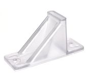 JSP Manufacturing Clear Plastic Mini Roof Snow and Ice Guard - Multi-Quantity Pack | Prevent Sliding Snow Stop Buildup (50)