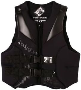 Body Glove Women's Flight Neoprene Vest (Medium, Black/Black)
