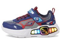 Skechers Boy's Light Storm 3 400151L (Little Kid/Big Kid), Navy/Red, 12 US Little Kid