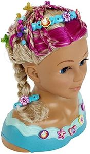 Theo Klein Testa per truccare e Fare Acconciature 'Mariella' con Accessori per Capelli, Prodotti Cosmetici e Molto Altro Dimensioni 23,5 cm x 13 cm x 27 cm Giocattolo per Bambini a Partire da 3 Anni