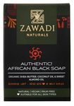 Zawadi Naturals Authentic African Black Soap 150grams, No Palm Oil