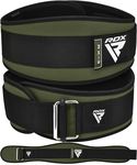 RDX Weight Lifting Belt AUTO LOCK, 6.5” Padded Back Support, Men Women Gym Fitness Bodybuilding Powerlifting Weightlifting Workout, Deadlift Squat, Pro Exercise Equipment