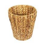 Woodluv Natural Water Hyacinth Waste Paper Bin/Basket