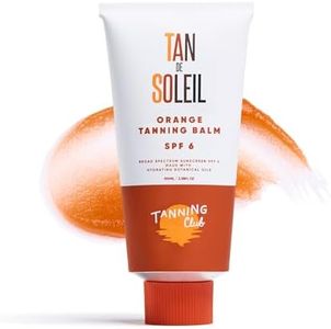 Tanning Club - Tan De Soleil Orange Gel - SPF 6 Sun Tanning Lotion - Botanical Formula for Sun-Kissed Glow - 100ml