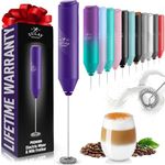 Zulay Kitchen Milk Frother Handheld