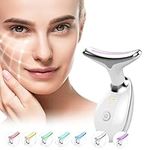 Skin Beauty Device for Face and Neck, 3 in 1 Portable Electric Face Massager.2024 Best Electric Neck Face Lifting Massager,Reduce Fine Lines Wrinkles