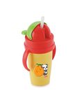 LD LUCIDO DECORE Gravity Hot & Cold Insulated Stainless Steel Sipper Water Bottle For Baby Kids With Straw (Yellow, 360 Ml, Small)