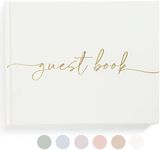 Lamare Wedding Guest Book – Polaroid Guest Book for Wedding Reception, Baby Shower, Birthday, Bridal Shower and Special Event Guestbook – A Stylish Sign in Book for Party - Lined Page