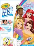 CRAYOLA Color Wonder - Disney Princess Colouring Mess-Free Book (Includes 18 Colouring Pages & 5 Magic Color Wonder Markers)