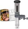 KitchenBoss Cuiseur Sous Vide,1100W, IPX7 Imperméable à l'eau,Calculateur d'Immersion de Cuisinière,Thermostat Réglable pour un Contrôle Précis de la Température
