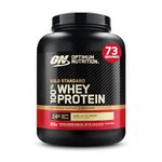 Optimum Nutrition Gold Standard 100% Whey Protein Powder, 2.270g - Vanilla Ice Cream - 73 servings (packaging may vary)