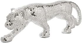 Signature Design by Ashley Drice Mixed Media Lion Sculpture, Silver