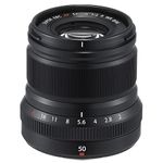 Fujifilm Fujinon Prime Lens XF50mm F2 R WR, Mid-Range Telephoto Lens for Fujifilm X Mount Cameras, Black