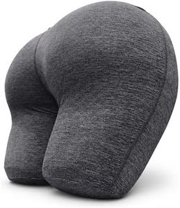 The Buttress Pillow – Butt-Shaped Body Pillow for Sleep & Stress Relief | Premium All-Natural Latex, Ergonomic Neck Support for Side/Back/Stomach Sleepers | Washable Yoga-Pant Cover