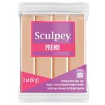 Sculpey Polyform Premo Polymer Clay (2 Ounces, Beige).