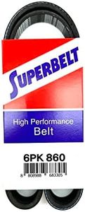 Superbelt 6PK860 Performance Serpentine Belt