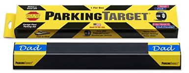 PARKINGTARGET IPI-100 16" 1-Pack: Parking Aid Protects Car and Garage Walls, Easy to Install, Peel and Stick, Only 1 Needed per Vehicle, Mom & Dad and USA Decals Included – Parking Gadget Great Gift