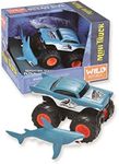 Wild Republic Shark & Truck Adventure Playset, Gifts for Kids, Imaginative Play Toy, 2 Piece Set