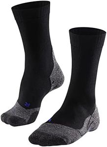 FALKE Men's TK2 Explore Cool Hiking Socks, Mid Calf, Medium Padding, Athletic, Breathable Quick Dry, Cooling, Lyocell, 1 Pair