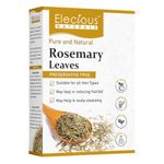 Elecious Naturals Rosemary Leaves for Hair Growth 100 grams | 100% Pure and Natural | Ideal for preparing rosemary water and rosemary oil (100, Grams)