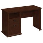 Bush Furniture Yorktown Home Office Desk in Antique Cherry,