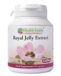 High Strength Royal Jelly Extract 3:1 (4% 10-HDA) 1260mg x 90 Capsules (100% Additive Free)