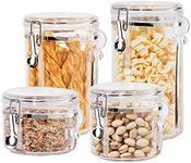 Oggi 4-Piece Acrylic Canister Set w