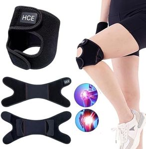 Knee Brace Patella Support (1 Pair) , Knee Braces for Knee Pain,Open Patella with Side Stabilizers for Women and men, Relief Meniscus Tear ,for Running, Hiking, Arthritis, ACL, Injury Recovery (M-1 Pair)