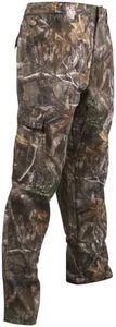 King's Camo KCB102 Men's Classic Design Cotton Regular Fit Six Pocket Hunting Cargo Pants, Realtree Edge, X-Large