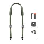 PGYTECH Camera Shoulder Strap Quick Release Wide Camera Straps for Photographers 110-152 CM Adjustable Camera Neck Strap for DSLR SLR (Fern Green)