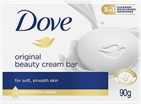 Dove Beauty Cream Bar Original Soap 90 GR 1 Bar, White