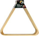 Viper Billiard/Pool Table Accessory: 8-Ball Rack, Hardwood Triangle, Holds Standard 2-1/4" Sized Balls