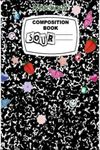 Sour Composition Notebook: 6"x9" inches journal with 110 white lined blank pages, perfect for writing, note-taking, and planning