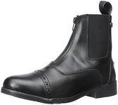 Equistar - Ladies' Zip Paddock Boot (All Weather) (Ladies 8/Black) 8 Black