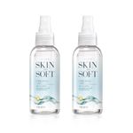 2 X Avon Skin So Soft Dry Oil Body Spray with Insect Repellent Properties Plus 1 Free Roll On