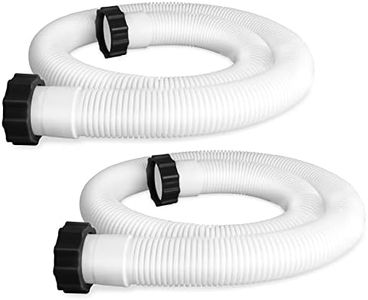 2 Pcs Pool Hoses for Above Ground Pools 1 1/2 Inch Diameter 59" Long Pool Pump Hose Replacement Pool Hose Filter Pump Hose Accessories