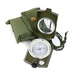 Sportneer Compass Hiking Compass Navigation, Waterproof Shockproof Military Compass For Hiking Climbing Biking Exploring Geology Outdoor Activities