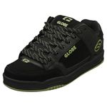 Globe Mens Tilt Skate Inspired Sneakers Shoes, Black/Olive, 12 UK