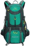 50 Liter Backpack, Great for Outdoor Sport, Hiking, Trekking, Camping Travel, Mountain Climbing. Waterproof Mountaineering Bag, Travel Climbing Daypacks, Knapsack, Rucksack (Aquamarine)