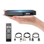 Arafuna Mini DVD Player HDMI, DVD Player for TV Included HDMI RCA Cord, All Region Compact DVD Player, Breakpoint Memory Support USB, Small DVD Player for TV with Remote Control