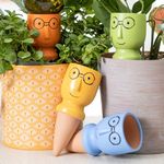 CZWL&HG 4 Pack Terracotta Watering Spikes, Vacation Self-Watering Planters Devices - Continuous Moisture with Slow Release Watering System - Perfect for Indoor Outdoor Plants