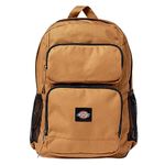 Dickies Unisex's Double Pocket Backpack, Brown Duck, AL