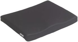 Drive Medical Molded General Use 1.25" Wheelchair Seat Cushion in Black 1 Count