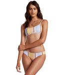 Billabong Women's Standard Lowrider Bikini Bottom, Multi Feeling Sunny, X-Large