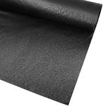 WARM&LOVE 2 m x 3 m Pond Liners Cut Black HDPE UV and Weather Resistant Swimming Pool Film Tarpaulin Black for Fish Ponds, Fountains, Water Garden and Waterfall Thickness 0.1 mm