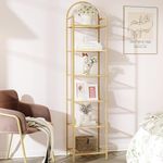 Hzuaneri 6 Tier Bookcase Bookshelf,