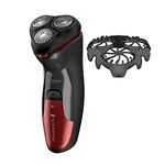 Remington WETech Rotary Shaver, Lithium Powered Electric Razor, PR1385 R800 Series, Colors May Vary - Red or Black