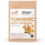 Organic Turmeric Powder 2oz (56g) - High Curcumin Content, Raw from India, Vibrant Culinary Spice for Curries, Golden Milk & Healthy Recipes - 100% Pure Curcuma Powder