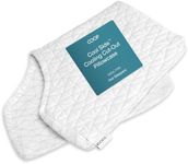 Coop Home Goods Cool Side Cut-Out Pillowcase, King Size Cooling Pillow Case for Hot Sleepers, Cut-Out Shape, Two-Sided Pillow Covers, Cozy Side & Cool Side, Ultra Soft Lulltra Cool Technology