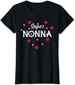 Donna Divertente Nonna Idea Regalo Super Nonna Festa Della Mamma Maglietta
